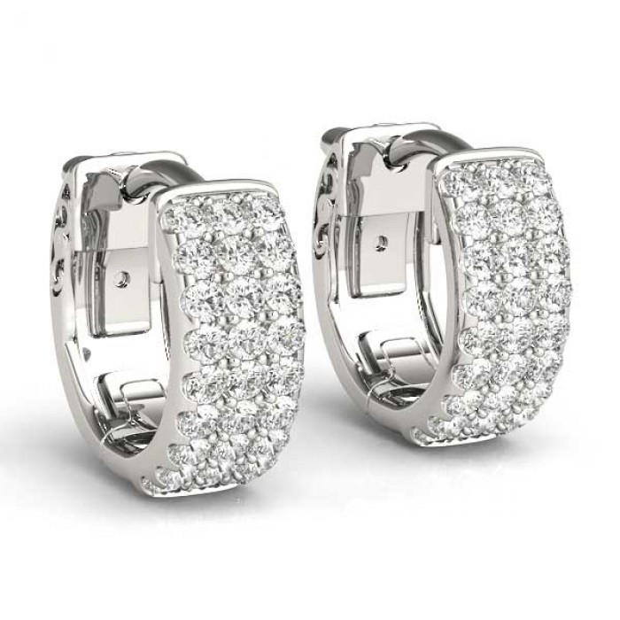 diamond hoop earrings for men
